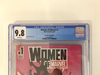 Women Of Marvel [Momoko] #1 (2021) CGC Universal Grade 9.8 Near Mint/Mint