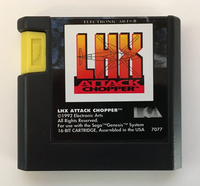 LHX Attack Chopper (Sega Genesis, 1992) EA Arts - CIB Complete w/ Inserts