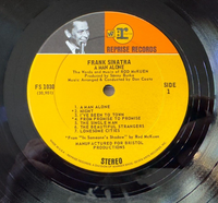 Frank Sinatra A Man Alone LP 1969 Reprise Records K-44016 EX/VG+  SHRINK OPENED