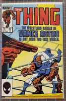 The Thing Lot of 4 1983 Marvel 1st Series Comics Issues #7 #24 #32 #34 5.0-8.0