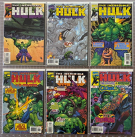 Modern Age Incredible Hulk Lot of 12 Marvel Comics 1996-1998 5.5-9.0