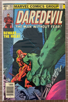 Daredevil #163 1980 Hulk Frank Miller Avengers MARVEL MCU Comic 3.5-4.5