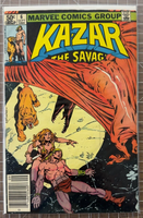 KA-ZAR Kazar Marvel COMIC Lot Issues #6 #7 1981 4.5-6.0