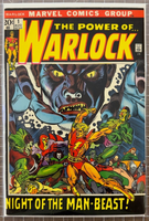 The Power of Warlock #1 1st Solo Origin of Adam Marvel 1972 6.0-7.0