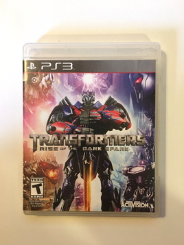 Transformers: Rise Of The Dark Spark For PS3 (Sony PlayStation 3) Box & Disc