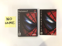 Spiderman [Black Label] For PS2 (PlayStation 2, 2002) Box & Manual, No Game Disc