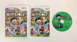 Carnival Games Mini Golf (Nintendo Wii, 2008) 2K Games - CIB Complete US Seller