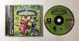 Power Rangers Time Force [Black Label] PS1 (PlayStation 1, 2001) CIB Complete