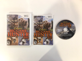 Cabela's Big Game Hunter 2010 (Nintendo Wii, 2009) Activision - CIB Complete