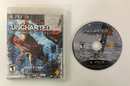 Uncharted 2: Among Thieves PS3 (Sony PlayStation 3, 2009) Box & Disc - US Seller