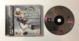 NHL Blades of Steel 2000 PS1 (Sony PlayStation 1, 2000) Hockey - CIB Complete