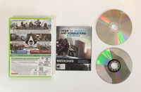 Assassin's Creed IV 4 Black Flag (Microsoft Xbox 360, 2013) Ubisoft Box & Discs