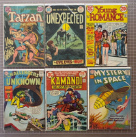 DC Comics - Vintage Misc Comic books - Lot Of 12 Low Grade 2.0-5.0 1961-1974