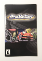 Micro Machines PS2 (Sony PlayStation 2, 2003) Manual Instruction Booklet Only