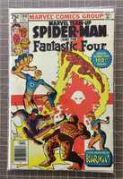 Marvel Team-Up # 100 MJ Mark Jewelers - Spider-Man - Fantastic Four (1980) 4-5