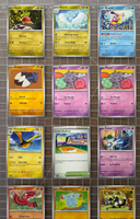 Pokemon Surging Sparks Common Uncommon Lot - All Unique - 40 Cards