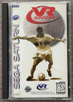 VR Soccer (Sega Saturn) Cib w/ Manual And Case. Tested Working.