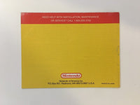 Original Nintendo NES User Manuals - You Pick - Free Sticker - US Seller