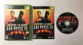 Justice League Heroes (Microsoft Xbox Original, 2006) Warner Bros. CIB Complete