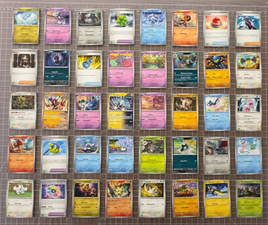 Pokemon Surging Sparks Common Uncommon Lot - All Unique - 40 Cards