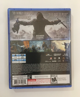 Middle Earth: Shadow Of Mordor (PlayStation, 2014) Warner Bros - New Sealed