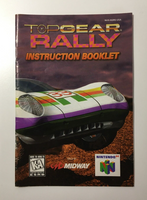 Top Gear Rally For N64 (Nintendo 64, 1997) Midway - Manual - US Seller