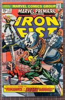 Marvel Premiere #21 Comic Iron Fist, Vengeance of the Death Goddess! 6.0-7.0