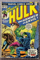 INCREDIBLE HULK #182 3rd Appearance of WOLVERINE! Marvel Comics 1974 2.5-3.5