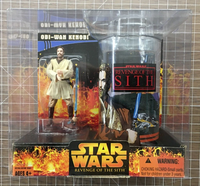 Star Wars Revenge of the Sith Cup & Figure Obi-Wan Kenobi Action Figure - Sealed