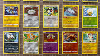 Pokémon Various Sets Reverse Holo Lot 40 Cards NM-LP - Unique