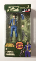 Fallout Mega Merge Series 2 Female Dweller #11 GameStop Exclusive Vault-Tec 76