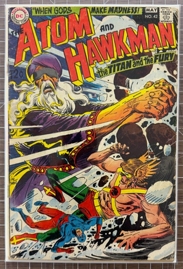 Atom and Hawkman #42 DC 1969 Vintage Silver Age Superhero Comic Book 2.0-3.0