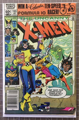 Uncanny X-Men 1982 #153 Kitty's Fairy Tale - Marvel Comic (1982) 3.0-4.0 G/VG-VG