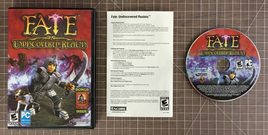 Fate: Undiscovered Realms (PC/Windows, 2008) CIB Complete - US Seller