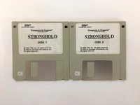 Dungeons Dragons Stronghold Kingdom Simulator IBM PC 3.5" Disks PC Game 2 Disk