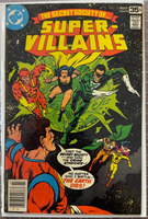 The Secret Society of Super-Villains lot of 2 comics 1976 Issues #5 #13 3.0-5.0