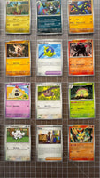 Pokemon Surging Sparks Common Uncommon Lot - All Unique - 40 Cards