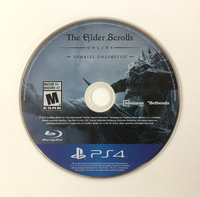 The Elder Scrolls Online: Tamriel Unlimited PS4 (PlayStation 4, 2015) Disc Only