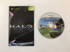 Halo: Combat Evolved [Platinum Hits] (Microsoft Xbox, 2001) Disc & Manual Only