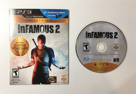 Infamous 2 Collection [Not For Resale] PS3 (PlayStation 3, 2011) Sleeve & Disc