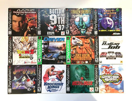 Sony PlayStation 1 (PS1) Manuals - PlayStation 1 Manuals You Pick - Free Sticker