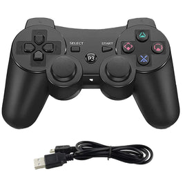 Eclipse Wireless Controller for PlayStation 3 PS3 w/ Charging Cable - New - XYAB