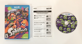 Splatoon (Nintendo Wii U, 2015) amiibo - CIB Complete - Tested - US Seller