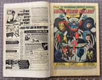 Captain Marvel Comic #28 * vs Thanos 1968 1973 story & art Jim Starlin 1.5-2.5