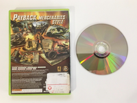 Mercenaries 2: World in Flames (Microsoft Xbox 360, 2008) EA - Box & Game Disc