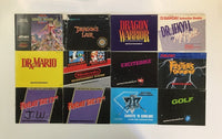 Original Nintendo NES User Manuals - You Pick - Free Sticker - US Seller