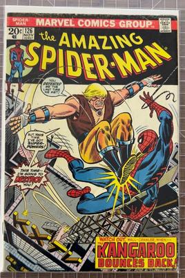 THE AMAZING SPIDER-MAN COMIC #126 (MARVEL,1973) BRONZE AGE 4.0-5.0