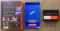 Earth Defense (Sega Genesis, 1995) Realtec - CIB Complete w/Hang Tab - US Seller