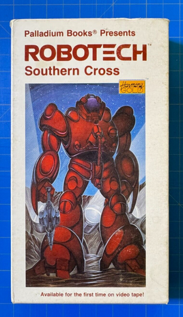 ROBOTECH SOUTHERN CROSS Vol 7 Ep 4-6 VHS Unrated Animation TV Series