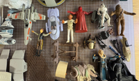 Rare HUGE Lot Of Star Wars ACTION FIGURES Various Lines Characters Weapons Parts